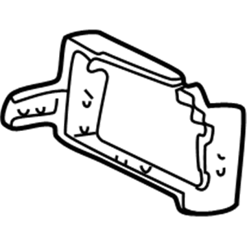 5083033AA Mopar Seat Riser Illustration 1 of 1