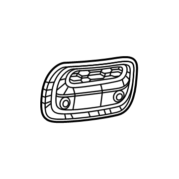 68668547AA Mopar Lamp Opening Cover Illustration 1 of 1