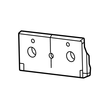 2025 Ram 1500 License Plate - 68566317AA