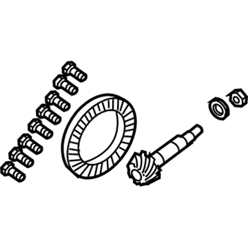 5102024AA Mopar Ring And Pinion Gear Kit Illustration 1 of 1