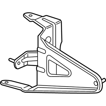 53032104AA Mopar Vapor Canister Bracket Illustration 1 of 1