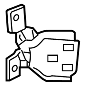 2009 Jeep Grand Cherokee Door Hinge - 55369192AF