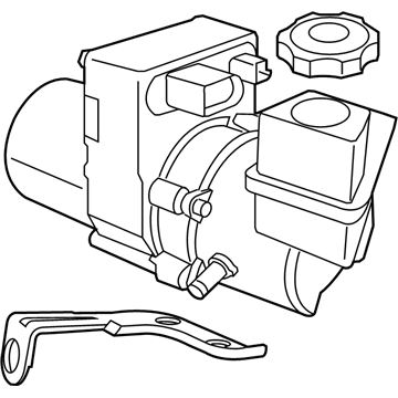 RL181778AB Mopar Power Steering Pump Illustration 1 of 1