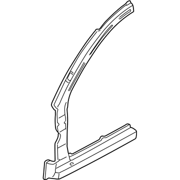 5080652AA Mopar Body Side Aperture Front Panel Illustration 1 of 1