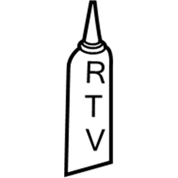 Mopar 5214479 Seal-Cylinder Head Cover End 5214479 Mopar Seal-Cylinder Head Cover End Illustration 1 of 1