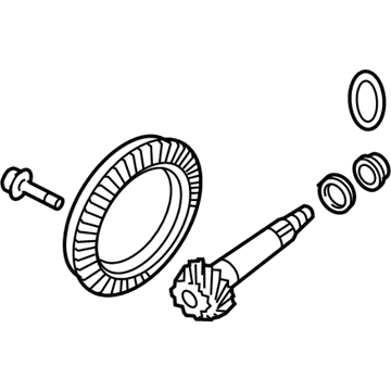 Mopar 5015895AE Ring And Pinion Gear Kit 5015895AE Mopar Ring And Pinion Gear Kit Illustration 1 of 1