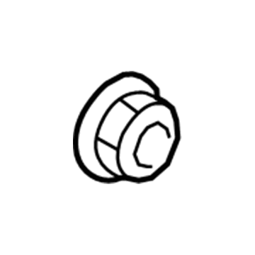 MB584600 Mopar Hexagon Lock Nut Illustration 1 of 1