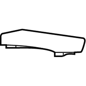 2012 Dodge Journey Seat Cushion - 68042299AA