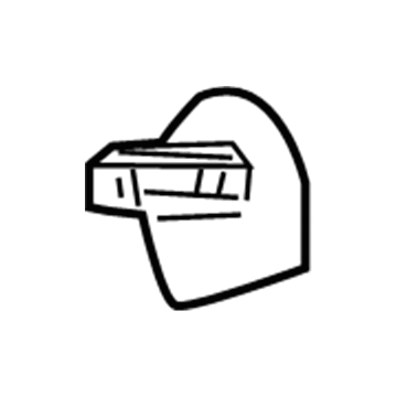 1BP74XDVAA Mopar Glovebox Latch Illustration 1 of 1