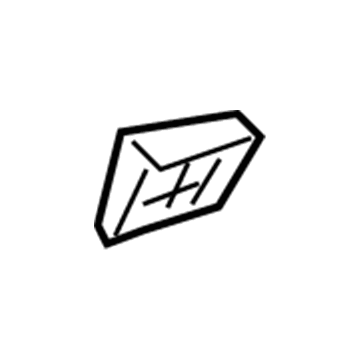 5097921AA Mopar Glove Box Door Latch Striker Illustration 1 of 1