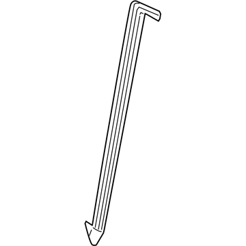 5116264AC Mopar Windshield Molding Illustration 1 of 1