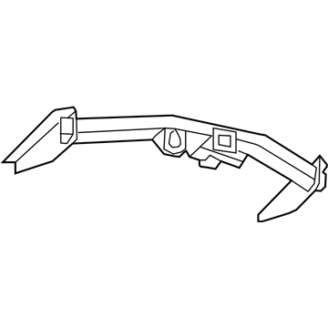 52125247AC Mopar Tow Bar-Trailer Illustration 1 of 1