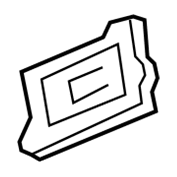 Jeep Liberty License Plate - 55113383AA