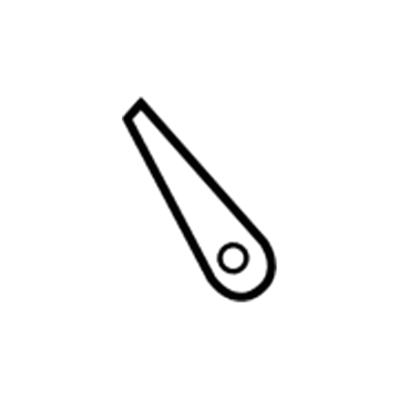 6508592AA Mopar Hexagon Flange Locking Nut Illustration 1 of 1