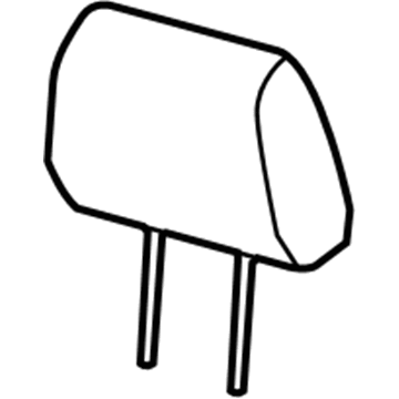 1LH261K7AA Mopar Rear Headrest Illustration 1 of 1