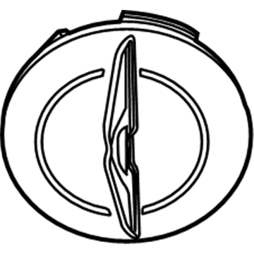 1LB74NTSAB Mopar Wheel Center Cap Illustration 1 of 1