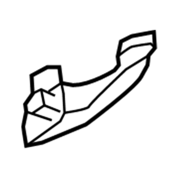 2009 Chrysler Sebring Door Handle - 4894921AD