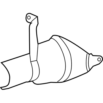 4591982AA Mopar Heat Shield Illustration 1 of 1