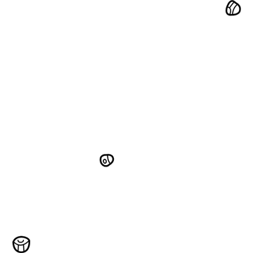 6100055 Mopar Nut-HEXAGON Nut-CONED Washer Illustration 1 of 1