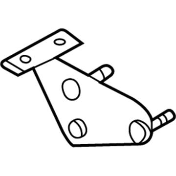 55077203AB Mopar Bumper Bracket Illustration 1 of 1
