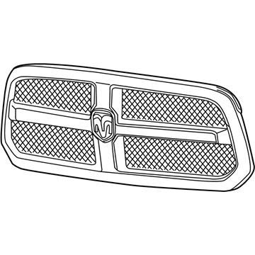 2017 Ram 1500 Grille - 68148231AC