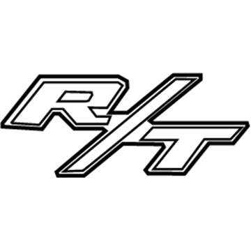 68140151AA Mopar NAMEPLATE-Grille Illustration 1 of 1