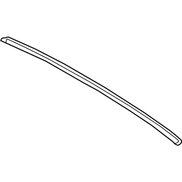 5303728AA Mopar Luggage Rack Side Rail Illustration 1 of 1