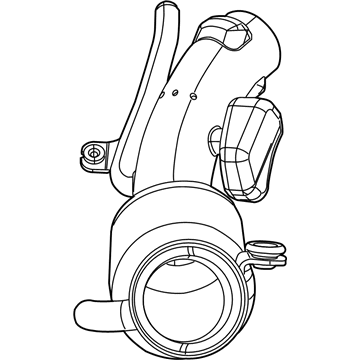 2010 Dodge Grand Caravan Air Duct - 4880532AB