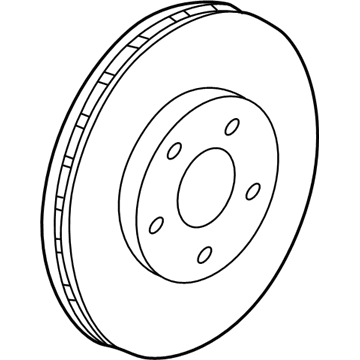 2002 Dodge Neon Brake Disc - 5273038AA