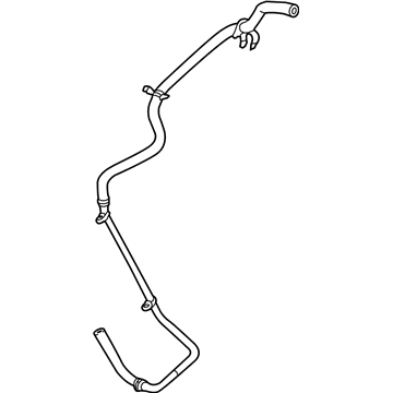 5154407AG Mopar Power Steering Return Hose Illustration 1 of 1
