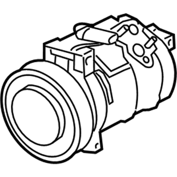 Chrysler Pacifica A/C Compressor - 5005450AF