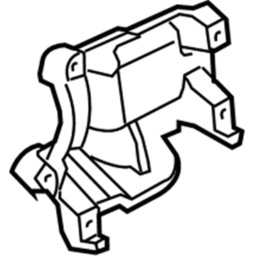 5281486AB Mopar A/C Compressor Bracket Illustration 1 of 1