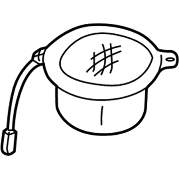 56038411AC Mopar Speaker-Instrument Panel Illustration 1 of 1