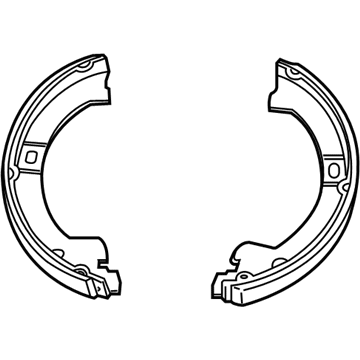2003 Chrysler Town & Country Parking Brake Shoe - 5019802AA