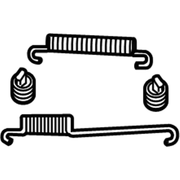 5019735AA Mopar Spring-Brake Shoe Hold Down Illustration 1 of 1