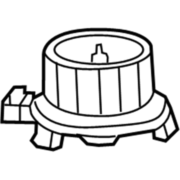 Jeep Wrangler Blower Motor - 68004195AA