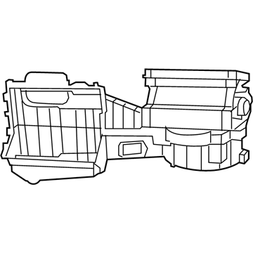 68004192AA Mopar Blower Motor Housing Illustration 1 of 1