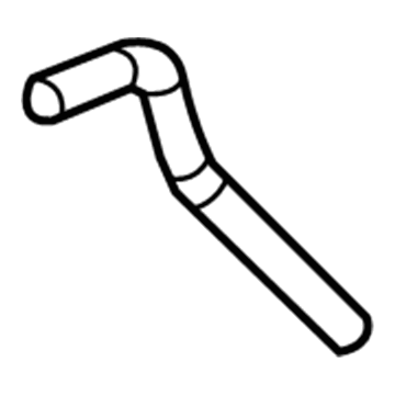 68259405AA Mopar Hose-COOLANT Overflow Illustration 1 of 1