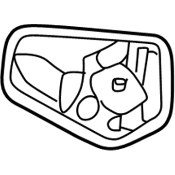 4724416AB Mopar Window Regulator Motor With Screws Illustration 1 of 1