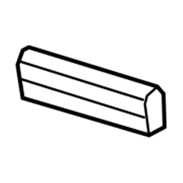 1RE69XDVAA Mopar Seat Bolster Illustration 1 of 1