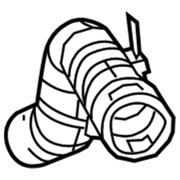 68156282AB Mopar Hose-Heater Core Jumper Illustration 1 of 1