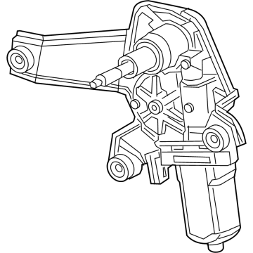 2025 Dodge Hornet Wiper Motor - 68607266AA