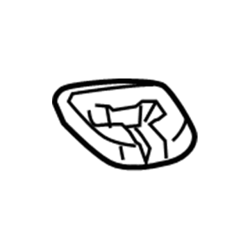 1DU621D1AA Mopar Bezel-RETRACTOR Illustration 1 of 1