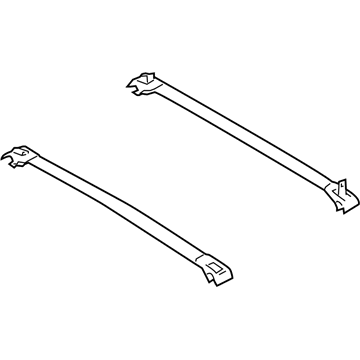 4806072AE Mopar Luggage Rack Cross Crossrail Illustration 1 of 1