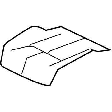 Mopar 1MB231KAAA Front Seat Cushion Cover 1MB231KAAA Mopar Front Seat Cushion Cover Illustration 1 of 1