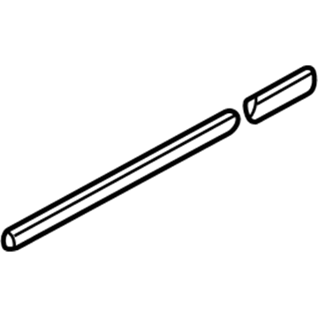 Mopar 55347373 REINFMNT-Sliding Door Track 55347373 Mopar REINFMNT-Sliding Door Track Illustration 1 of 1