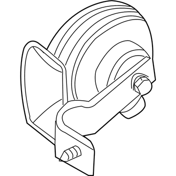 4685968AE Mopar Horn Illustration 1 of 1