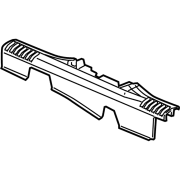 YD85XDVAF Mopar Scuff Plate Illustration 1 of 1