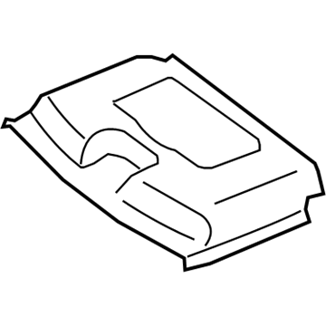 1HA90ADVAA Mopar Headliner Illustration 1 of 1