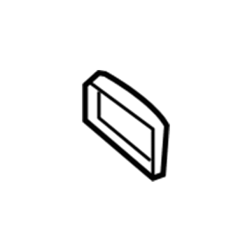 1HA99XDVAA Mopar Bezel Illustration 1 of 1